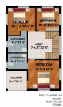 First Floor Plan shree-krishna-vatika Floor Plan First Floor Plan