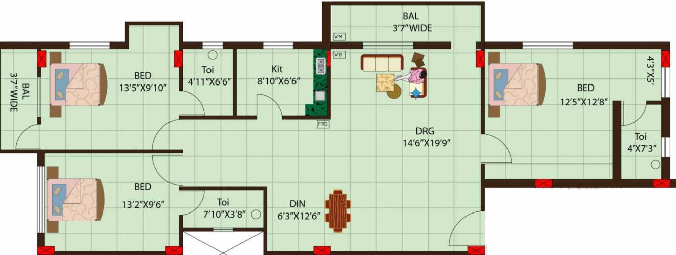  nabarun Floor Plan Floor Plan