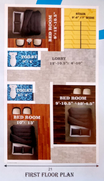  royal-villa Floor Plan First Floor Plan