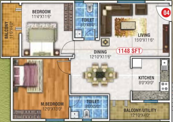  ocean-spray Floor Plan Floor Plan