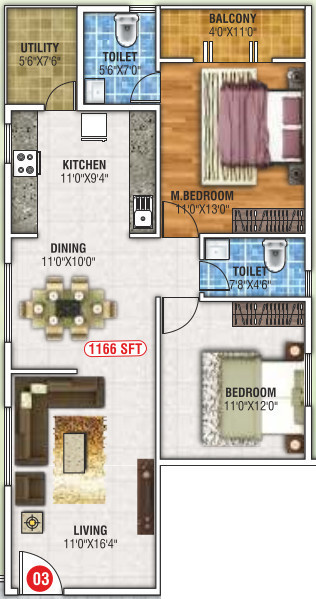  paradise palms Floor Plan Floor Plan