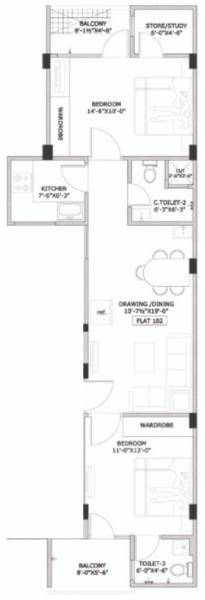  one Floor Plan Floor Plan