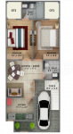  blossom-villas Floor Plan Ground Floor Plan