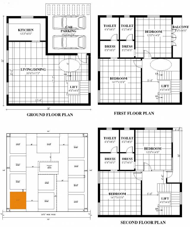 First Floor Plan  spring gardenia Floor Plan First Floor Plan