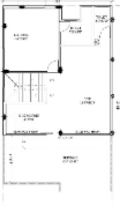 dream bungalows south city enclave Floor Plan Second Floor Plan
