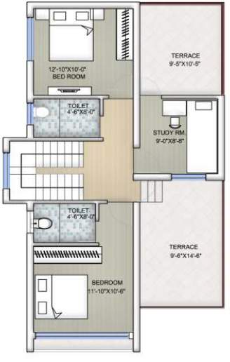  hope city villa Floor Plan First Floor Plan