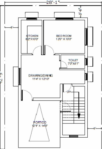  nandan-avenue Floor Plan Ground Floor Plan