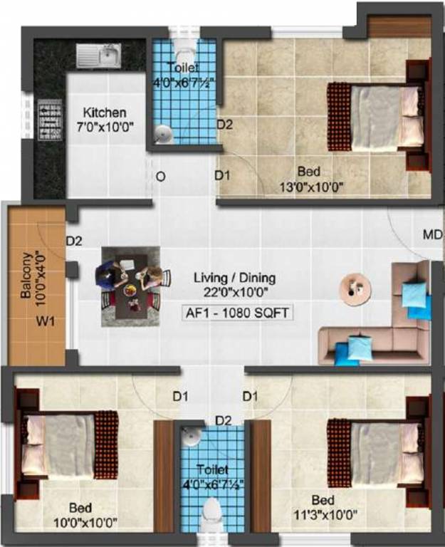 Floor Plan sri sai elite Floor Plan Floor Plan