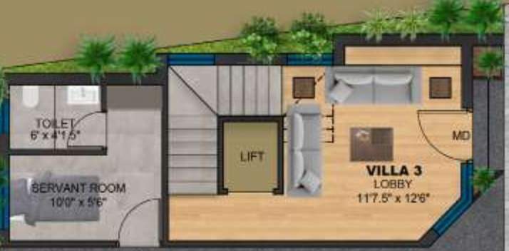  garden Floor Plan Ground Floor Plan