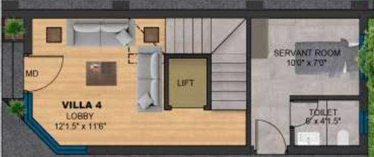 garden Floor Plan Ground Floor Plan