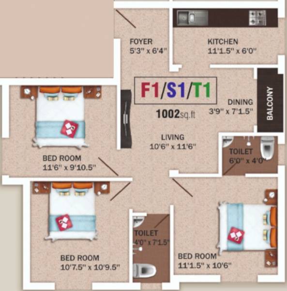  sri-dwarka Floor Plan Floor Plan