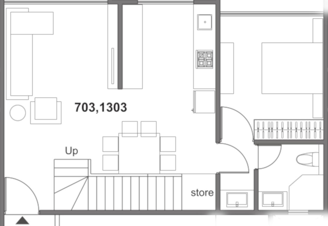  montana phase 6 Floor Plan Lower Level Duplex Plan