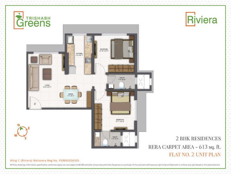  greens wing c Floor Plan Floor Plan
