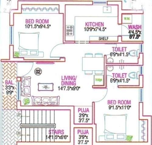  kumara-vayalur Floor Plan Floor Plan