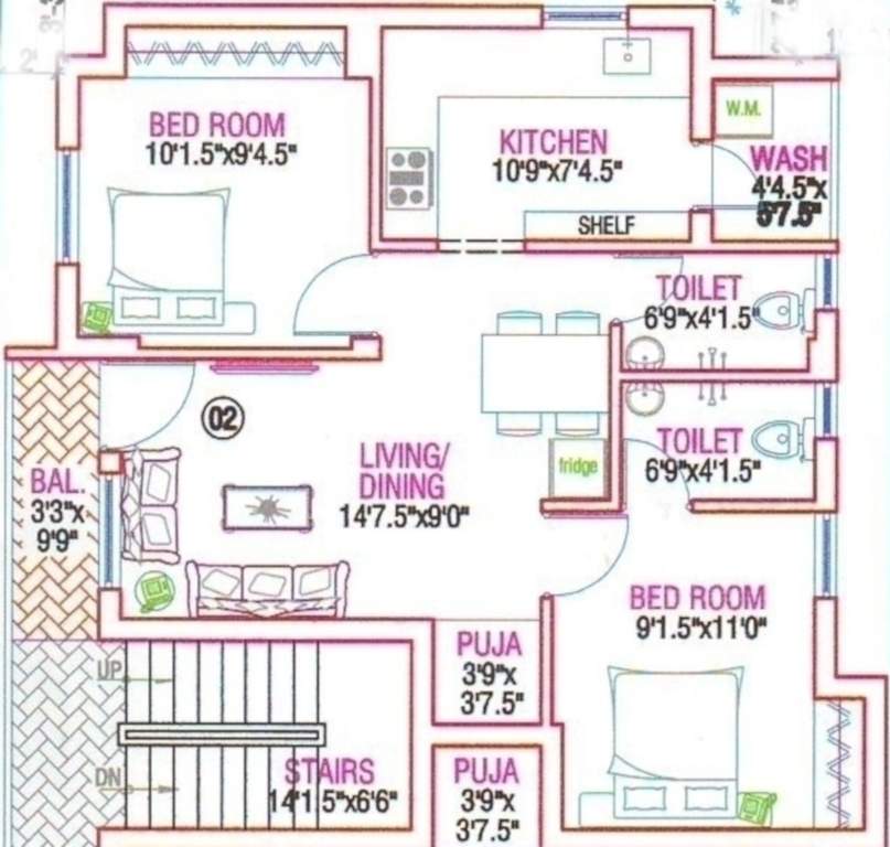  kumara vayalur Floor Plan Floor Plan