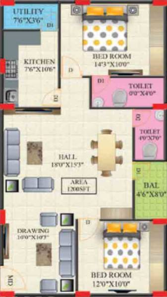  saptapadi- Floor Plan Floor Plan