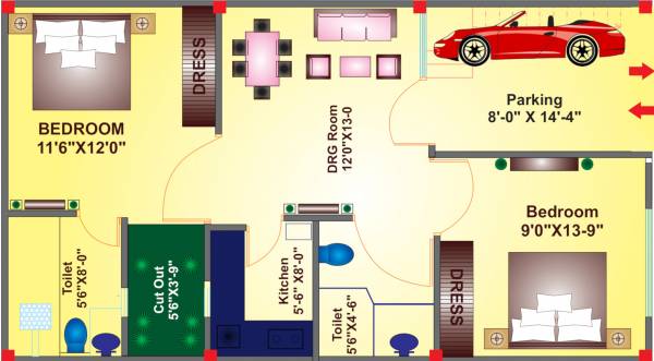  garden-1 Floor Plan Floor Plan