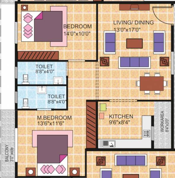  sri-srinivasa-enclave Floor Plan Floor Plan