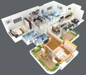 Sai Sai Canary (3BHK+3T (1,716 sq ft) 1716 sq ft)