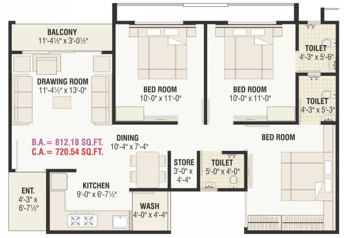  kameshwar jyot ii Floor Plan Floor Plan