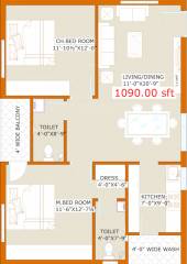 Floor Plan sapphire-residential-flats Floor Plan Floor Plan