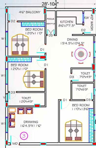  avantikas-aparna Floor Plan Floor Plan