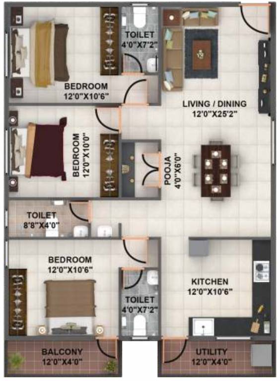  gardenia Floor Plan Floor Plan