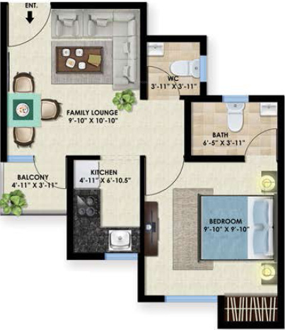  greens lotus Floor Plan Floor Plan