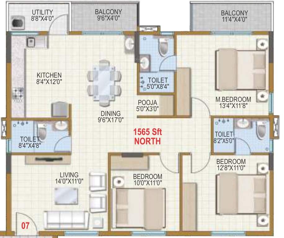  prakruthi Floor Plan Floor Plan