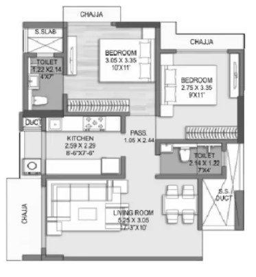  66 palazzio Floor Plan Floor Plan