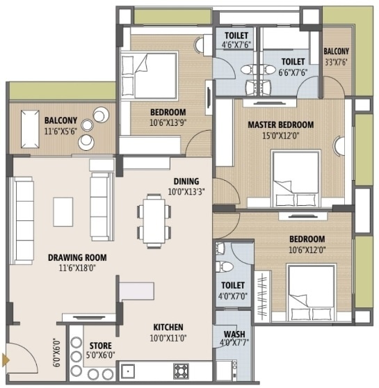 Floor Plan tanishk enclave Floor Plan Floor Plan