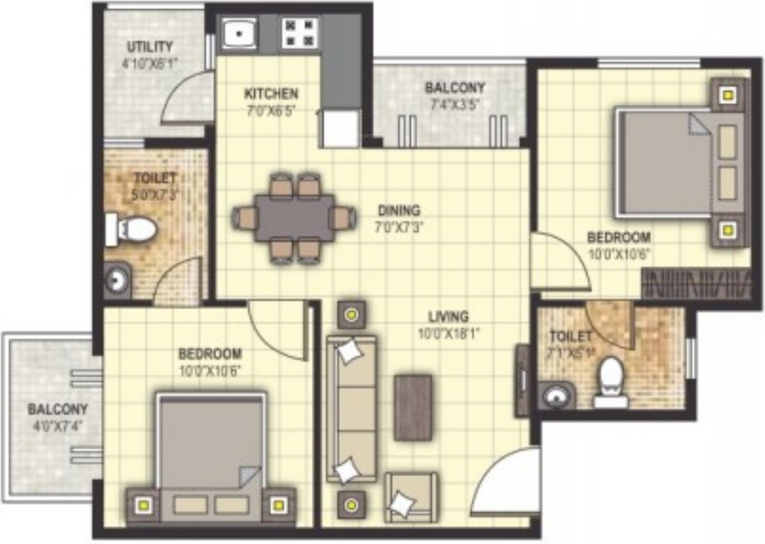 Floor Plan 100 trees Floor Plan Floor Plan