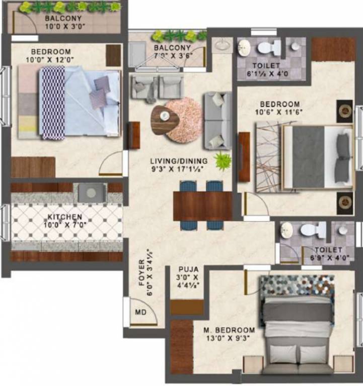  county Floor Plan Floor Plan