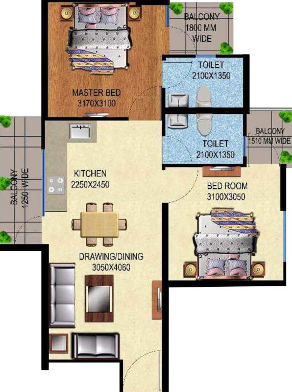  homes 95 Floor Plan Floor Plan