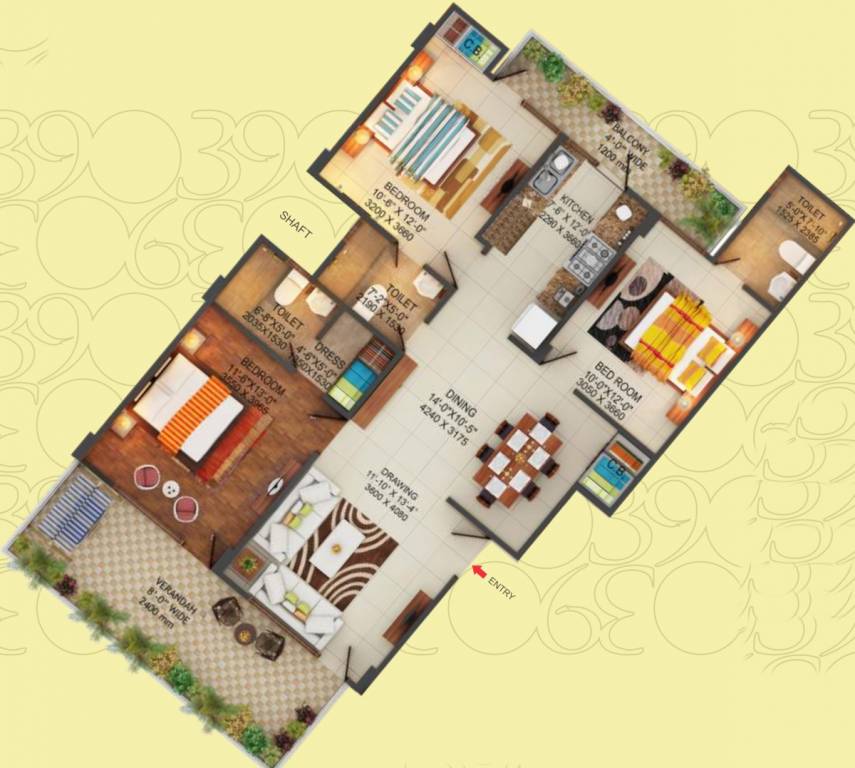 prime 390 phase 2 Floor Plan Floor Plan
