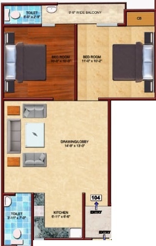  sai-enclave Floor Plan Floor Plan