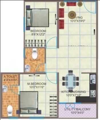 Floor Plan prabhavathi crystal Floor Plan Floor Plan