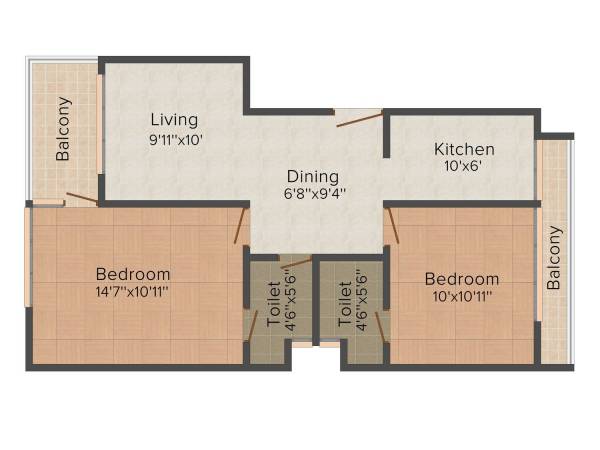 floorPlan of Sanskriti Garden