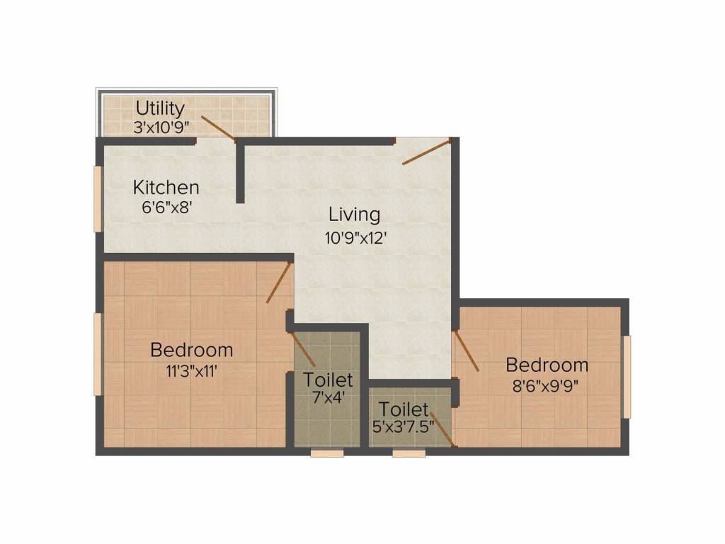 Karan Constructions Karan 3 Unit Apartment