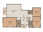 floorPlan of Orchid Orchid Royal Palm