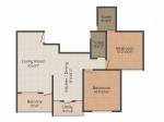 floorPlan of Deep Deep Akash Bliss