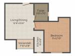 floorPlan of Shakuntala Ackruti Geetobitan