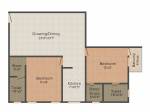 floorPlan of Dream Residency