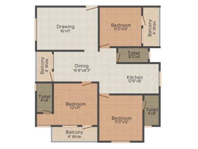 floorPlan of Amin And Merchant Constructions Amin Merchant A M Paramount