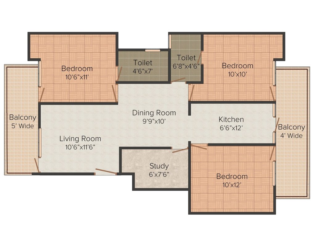 Chopra Proparties TDI Tuscon Floors