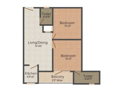 floorPlan of DPW Housing Organization DPWHO Project 23