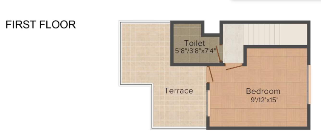 shri prabhakar sheetal mega city   phase 1 Floor Plan First floor plan