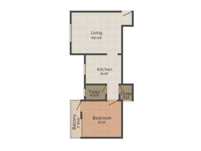 floorPlan of Trimurti Enterprises Indrani Heights