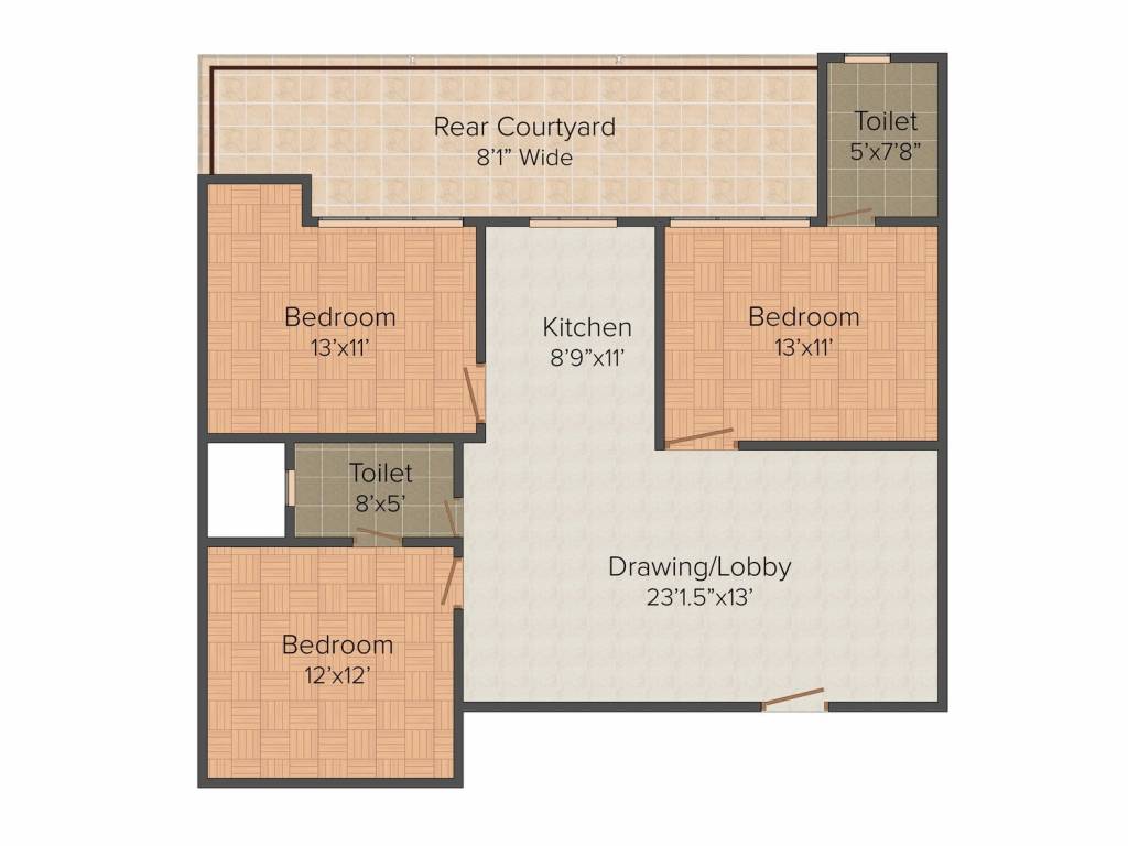 YK YK Aggarwal Floors C 3392