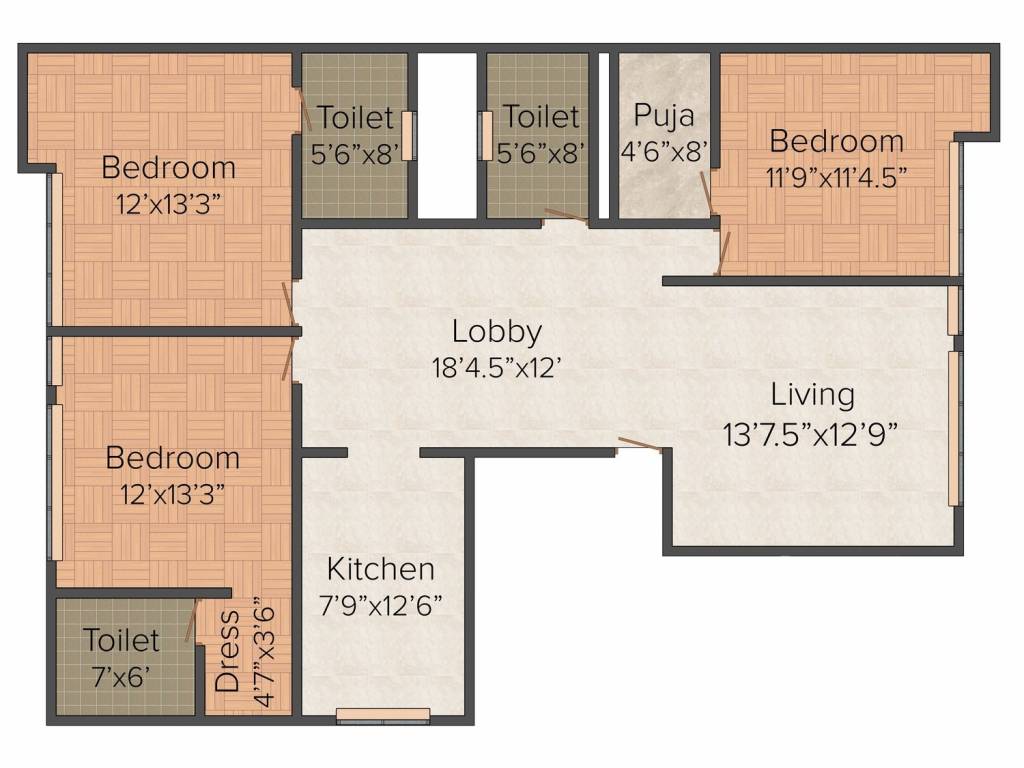 Nav Mahal Properties Nav Mahal Floors 1